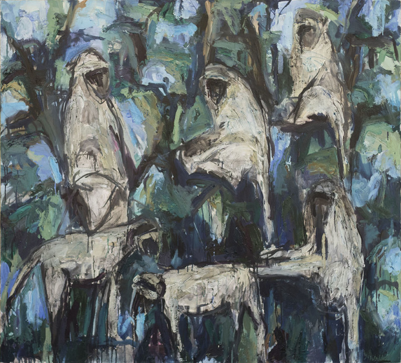 Theodore Waddell, Zambezi Monkeys, 1992