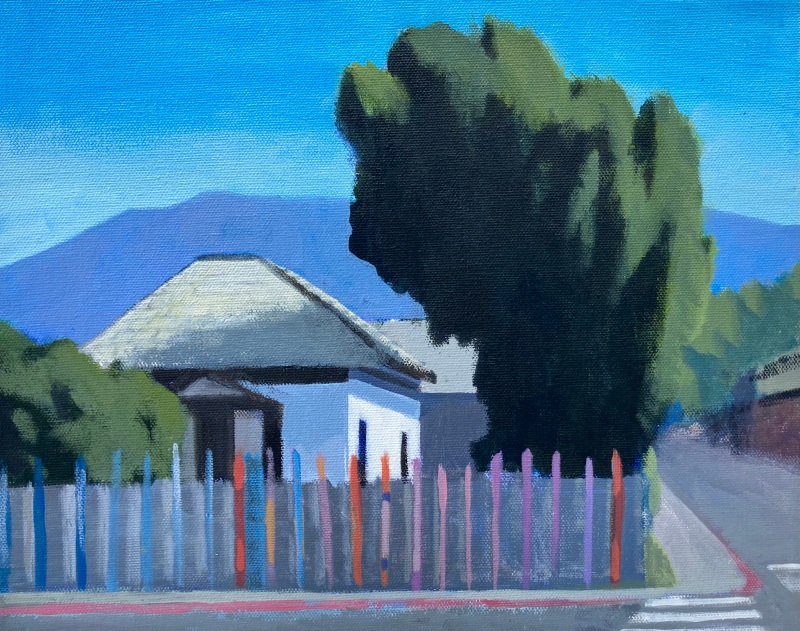 Travis Walker, The Ski Fence House (Summer)