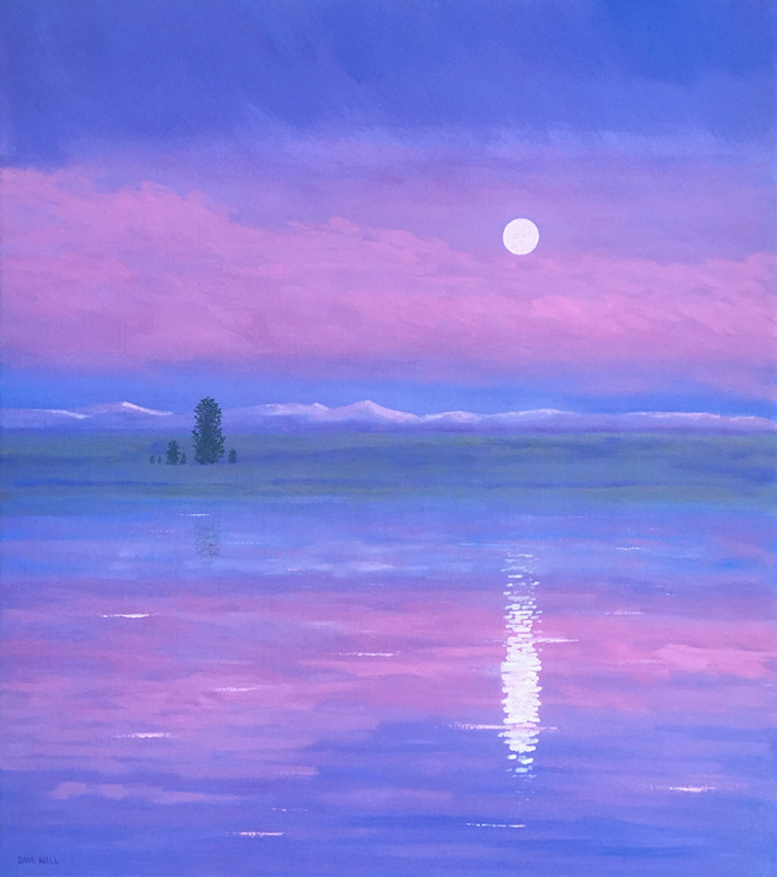 Dave Hall, Henry's Fork Moonrise