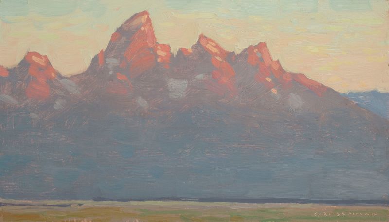 David Grossmann, Early Morning with the Tetons