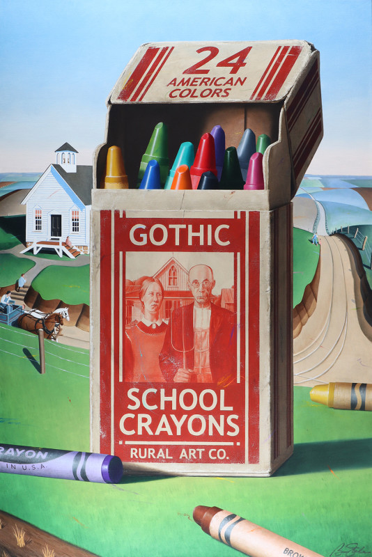 Ben Steele, Gothic School Crayons