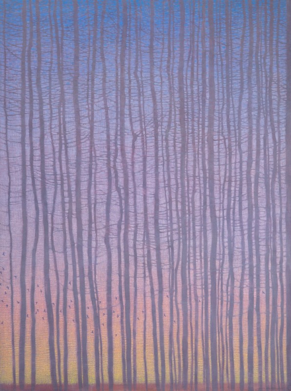 David Grossmann, Sky Shapes, Purple
