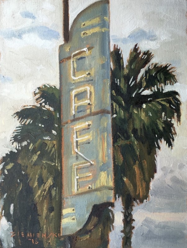 Dennis Ziemienski, Old Cafe in Maricopa