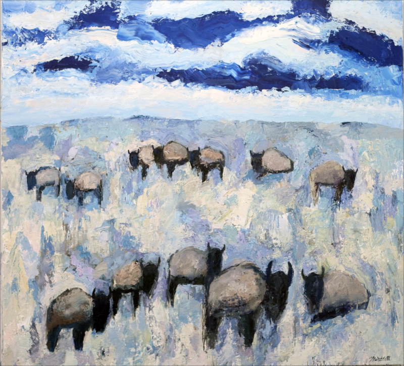 Theodore Waddell, Ruby Valley Buffalo #8