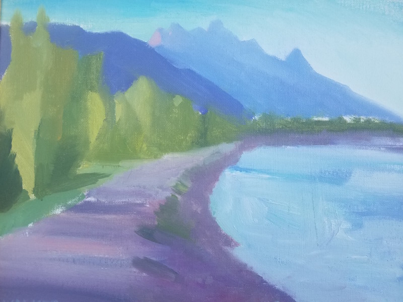 Travis Walker, Snake River Evening