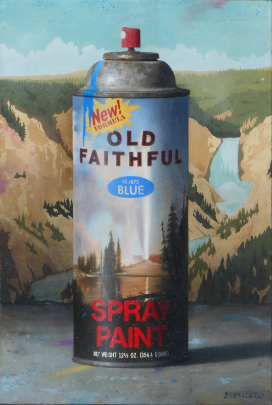 Ben Steele, Old Faithful Spray Paint