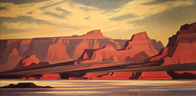 Ed Mell, Morning Light, Lake Powell