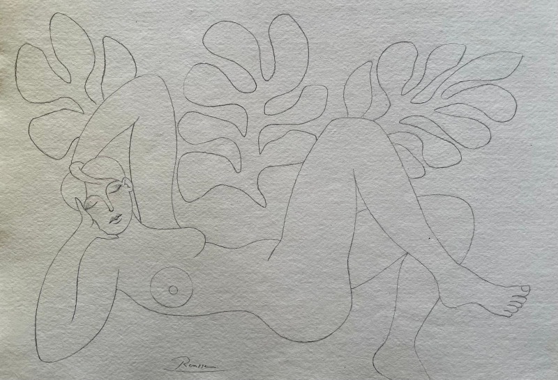 Erik Renssen, Size M | Reclining Nude, 2025