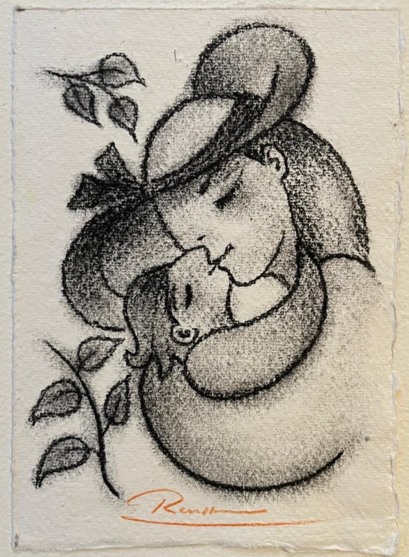 Erik Renssen, Size XS | Mother & child II, 2025