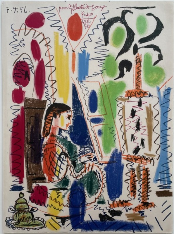 Pablo Picasso, The Cannes Studio (second state), 1958