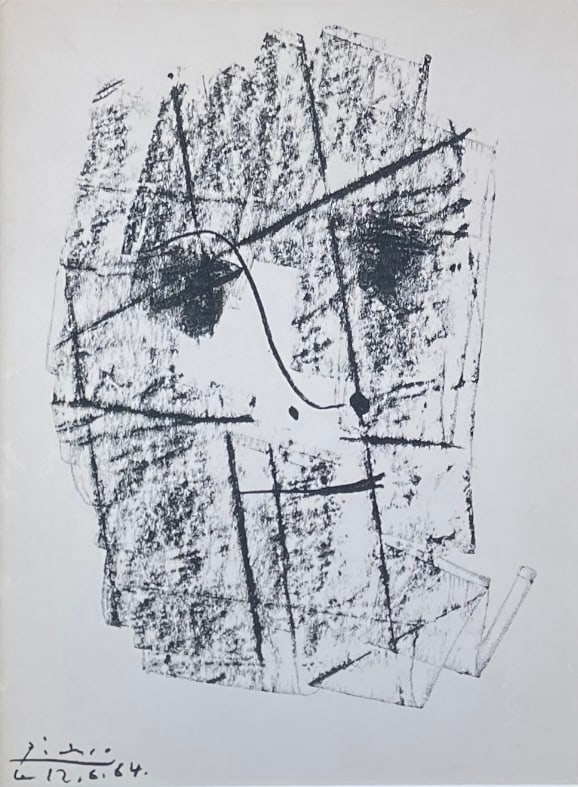 Pablo Picasso, Kahnweiler (I), 1964