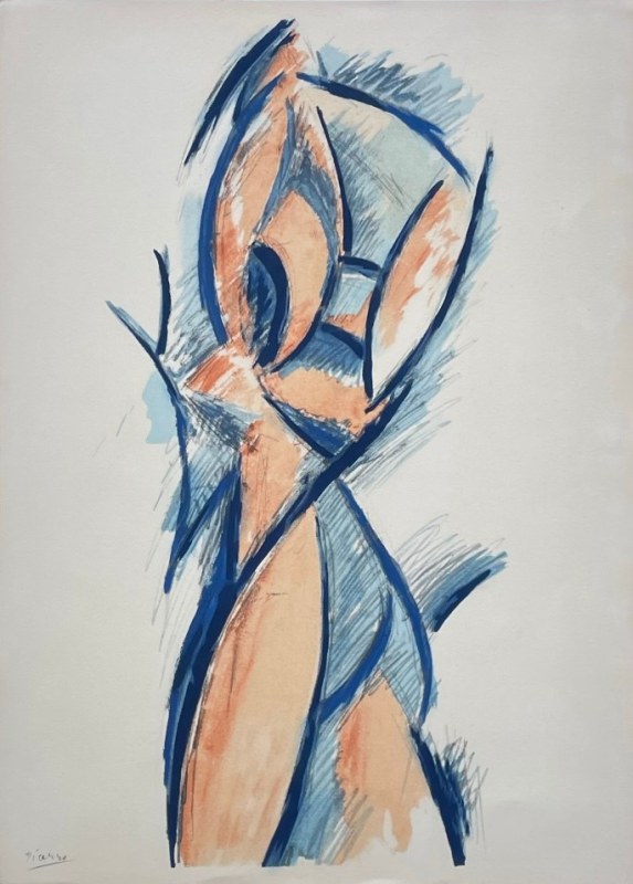 Pablo Picasso, Femme Nue, 1907