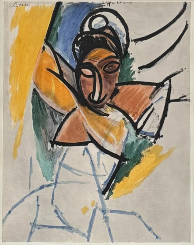 Pablo Picasso, Woman (1906/1907), 1955