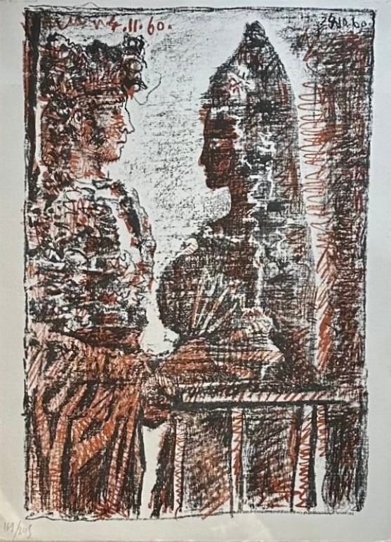 Pablo Picasso, Torero y Senorita, 1960