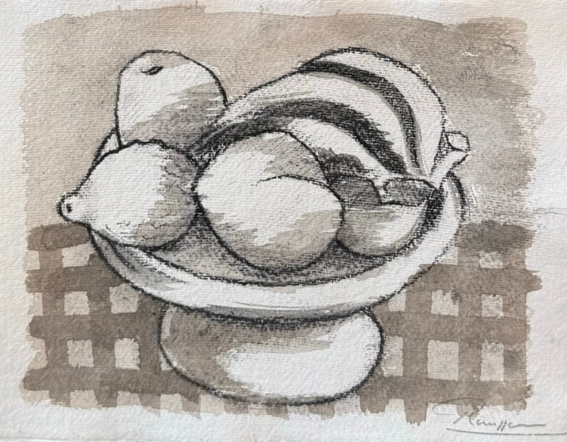 Erik Renssen, Size S | Fruit in a bowl, 2024