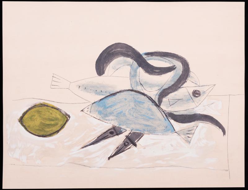 Pablo Picasso, After Picasso's Fish and lemons, 1960