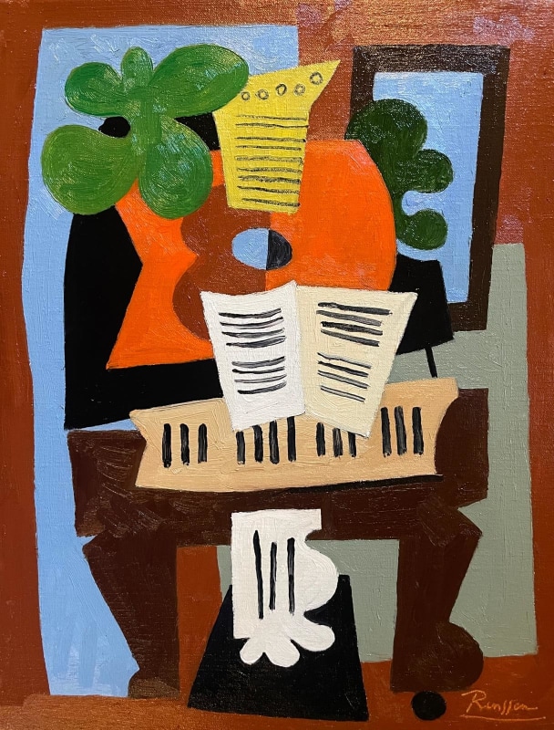 Erik Renssen, Size S | Piano and guitar, 2025