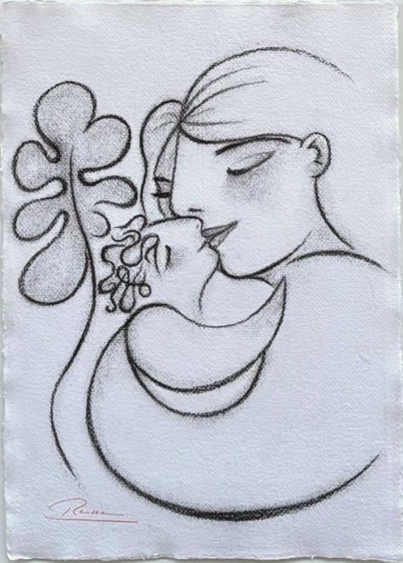 Erik Renssen, Mother and child, 2025