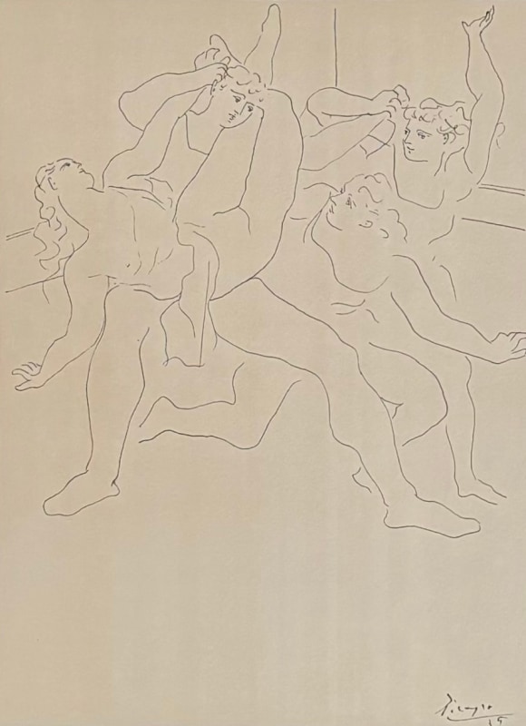 Pablo Picasso, Ballet Dancers (1925), 1946