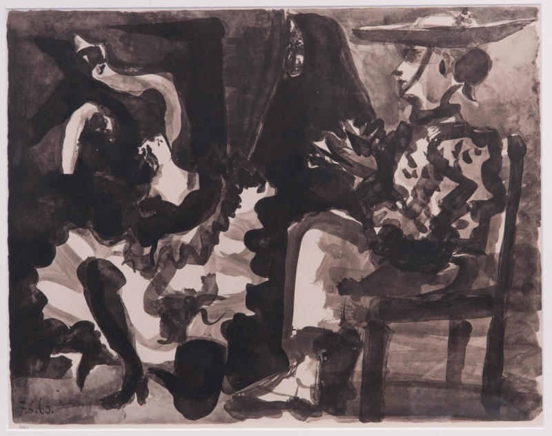 Pablo Picasso, Picador and dancer, 1960