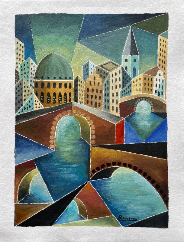 Erik Renssen, Size S | View on Amsterdam , 2025