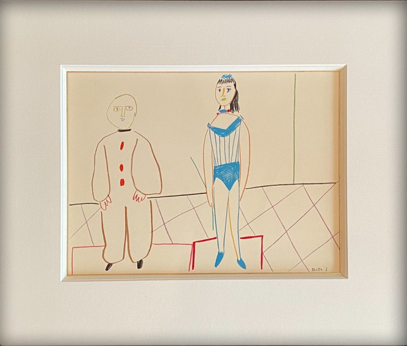 Pablo Picasso, Le cirque I, 1954
