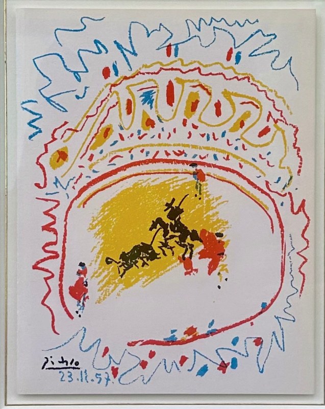 Pablo Picasso, The small bullfight, 1957