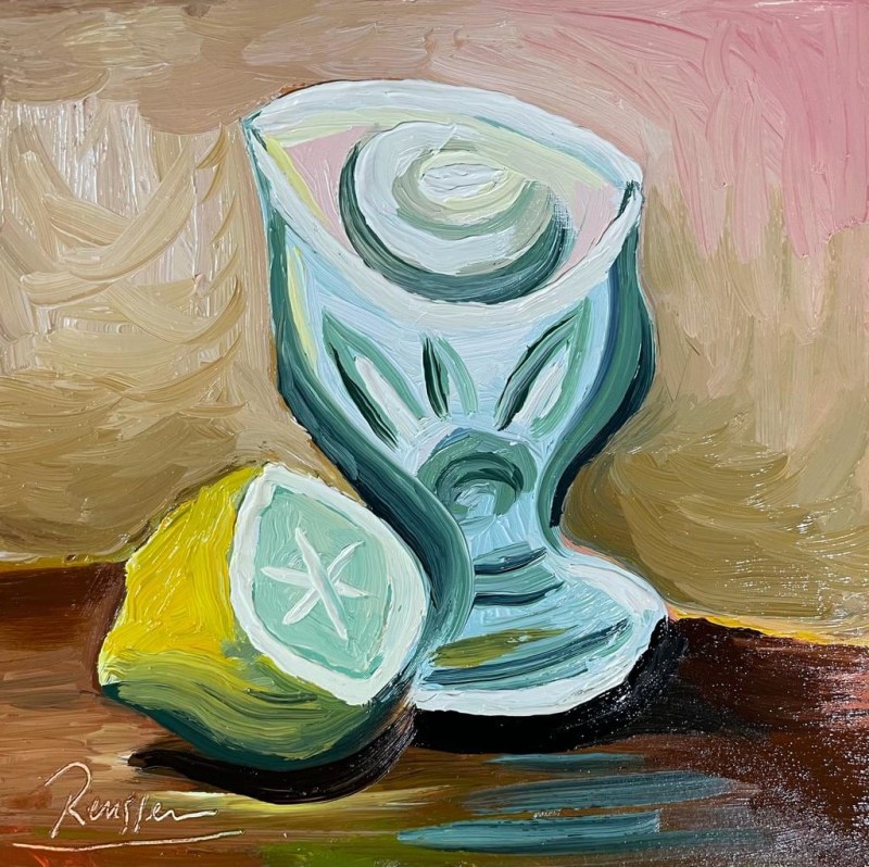 Erik Renssen, Size XS | Glass and lemon, 2023