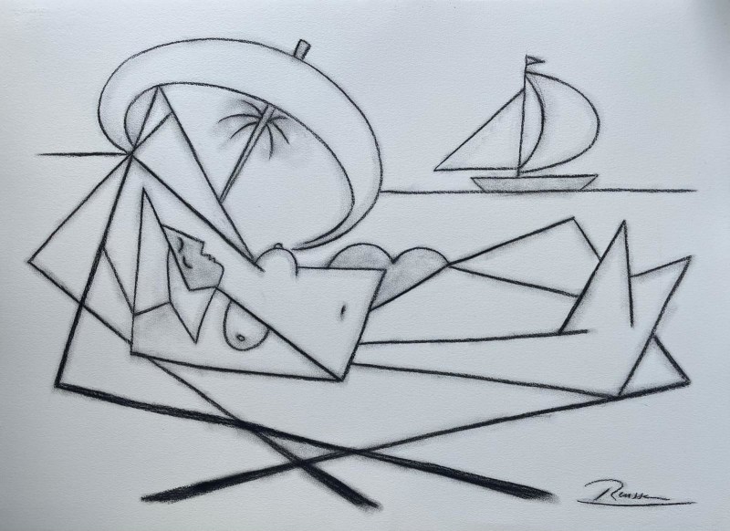 Erik Renssen, Size S | On the beach , 2025
