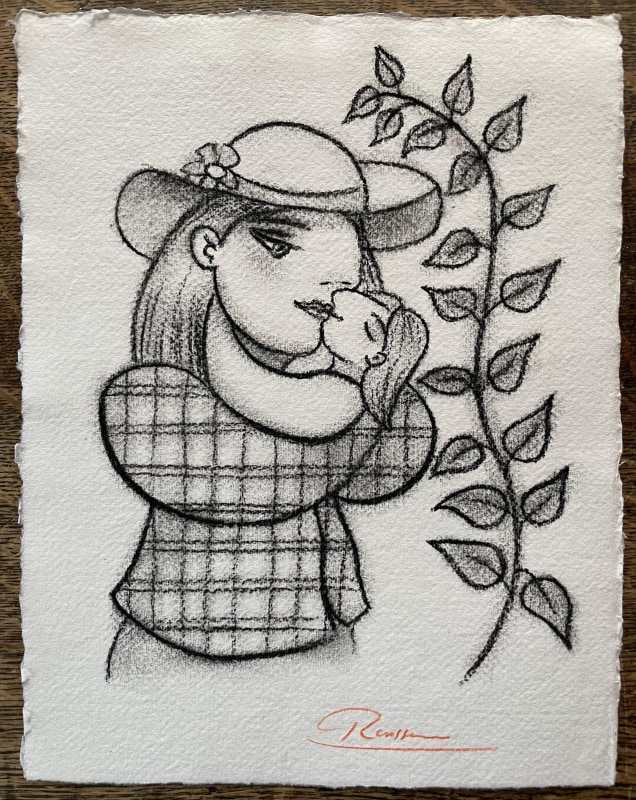 Erik Renssen, Size XS | Mother and child III, 2025