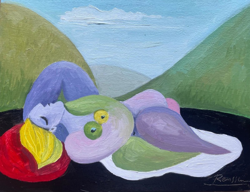 Erik Renssen, Size S | Reclining Nude , 2025