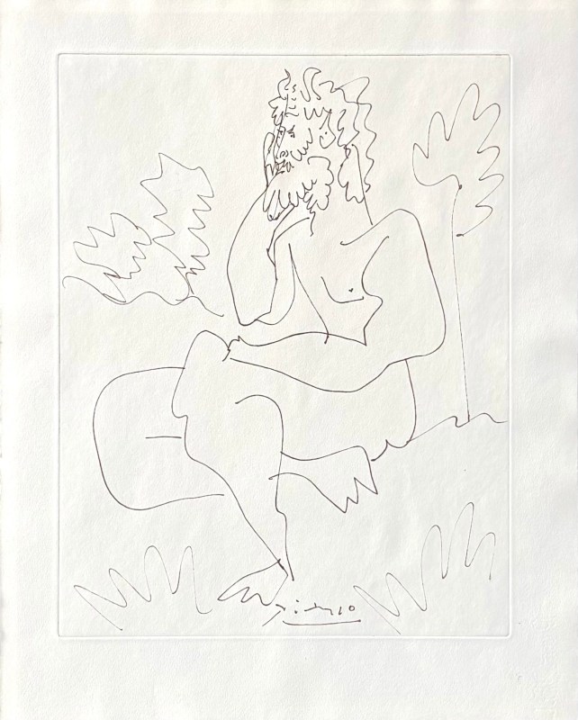 Pablo Picasso, Homme, 1954