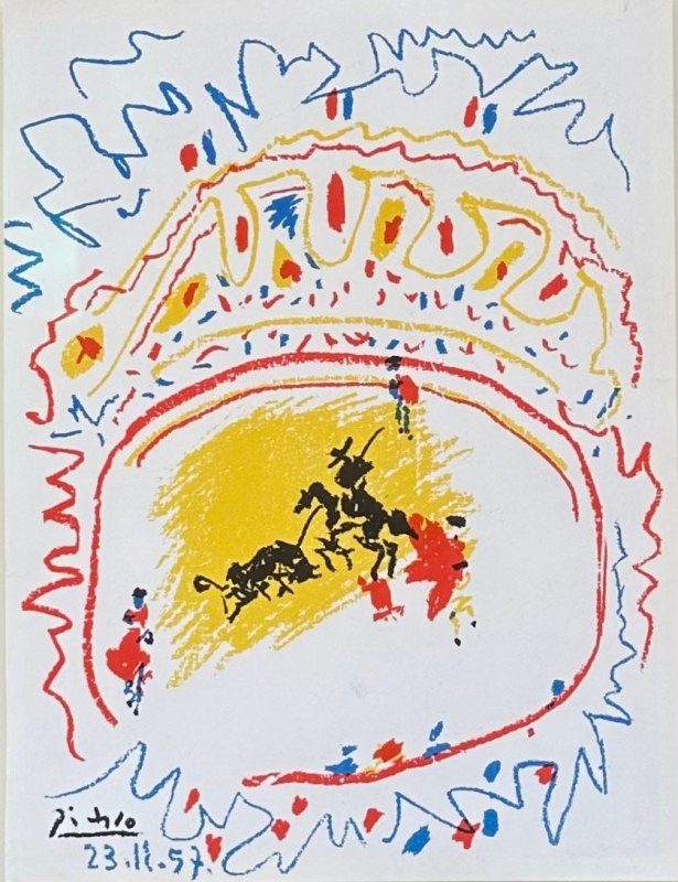 Pablo Picasso, The small bullfight, 1957