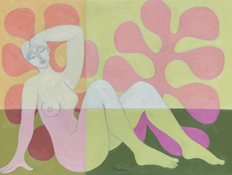 Erik Renssen, Size XL | Seated Nude, 2025