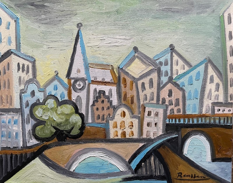 Erik Renssen, Size M | View on Amsterdam, 2025