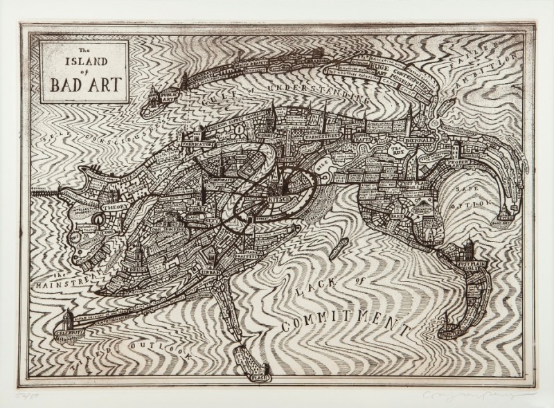 Grayson Perry, The Island of Bad Art, 2013