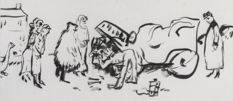 Pierre Bonnard, Breakdown, 1905