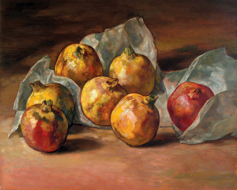 Albert Houthuesen, Pomegranates , 1946