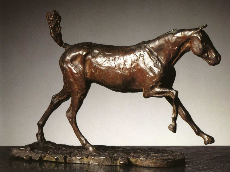 Edgar Degas, Horse Galloping on Right Foot