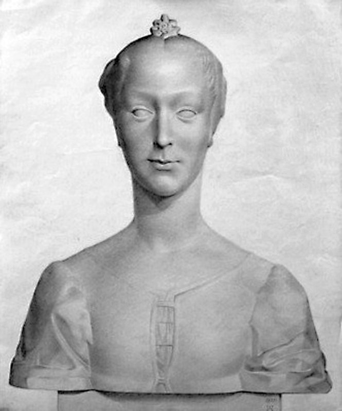 Albert Houthuesen, Bust of a Young Woman, 1920