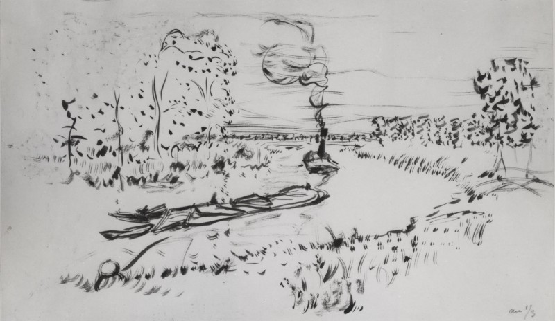 Pierre Bonnard, The River Oise, 1905