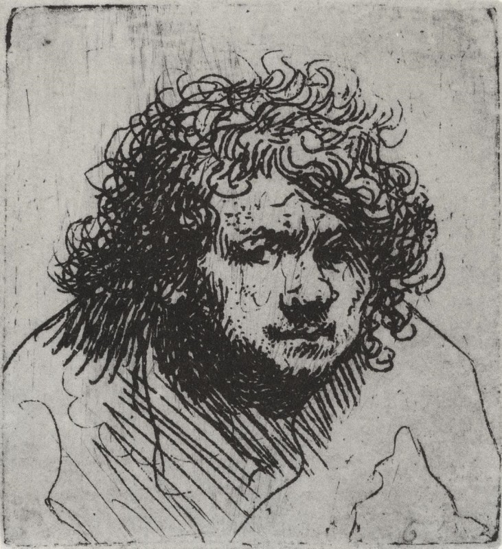 Rembrandt van Rijn, Self-portrait with Hat