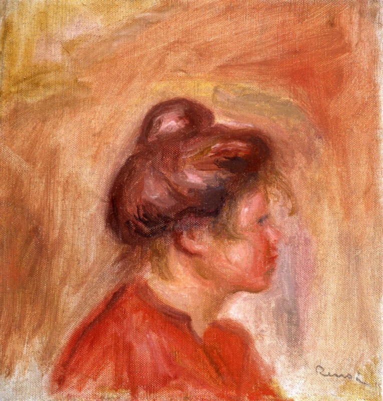 Pierre-Auguste Renoir, Jeune Fille en Rouge