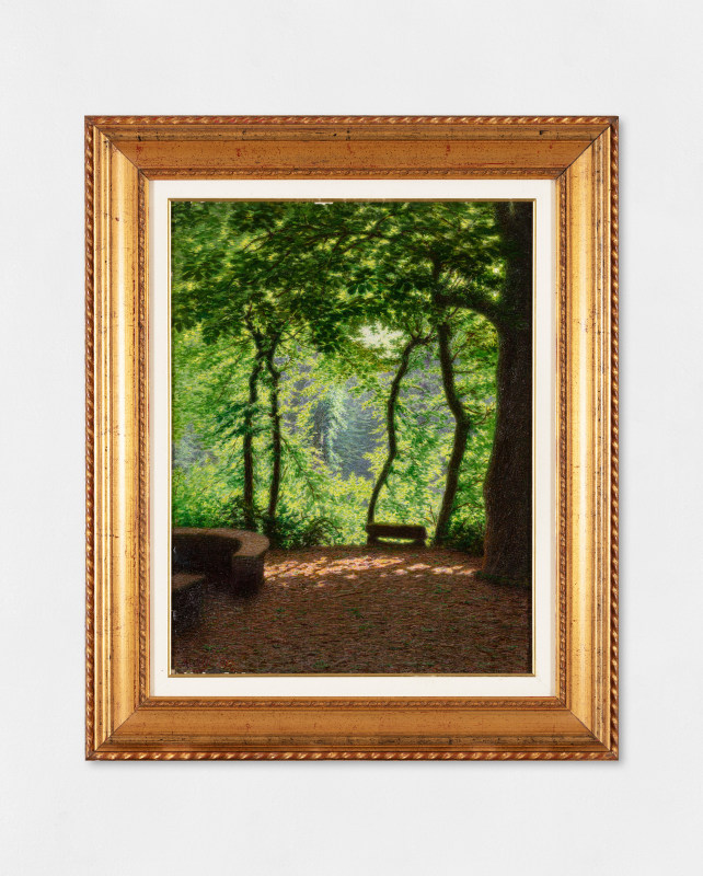 Angelo Morbelli, Raggi di sole, 1917