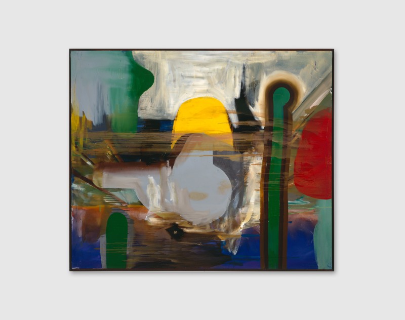 Albert Oehlen, Ohne Titel, 1989