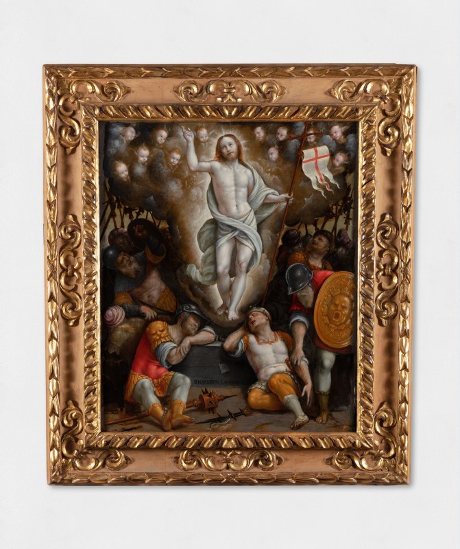 Bernardino Lanino, Resurrezione di Cristo, 1564