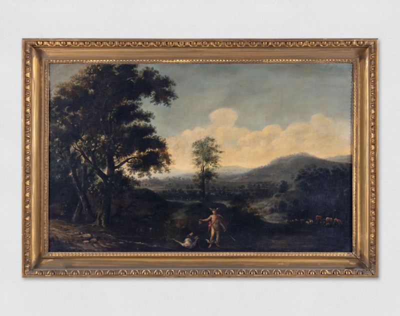 Herman Van Swanevelt, Paesaggio con Mercurio ed Argo