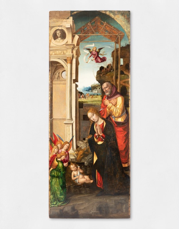 Luca Baudo, Adorazione del Bambino, c.1500