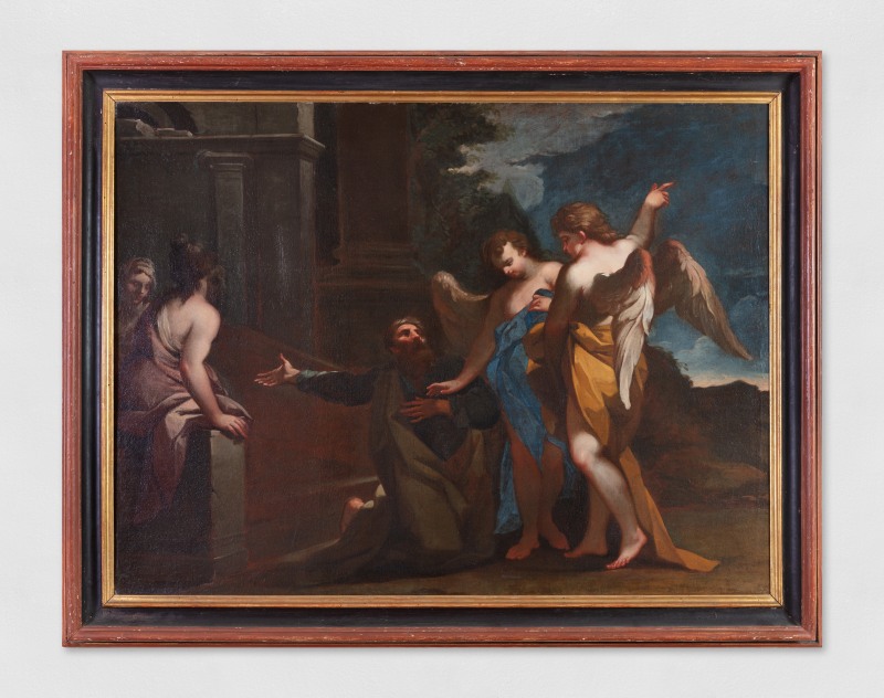 Antonio Balestra (area), Lot riceve la visita degli angeli a Sodoma, post 1717