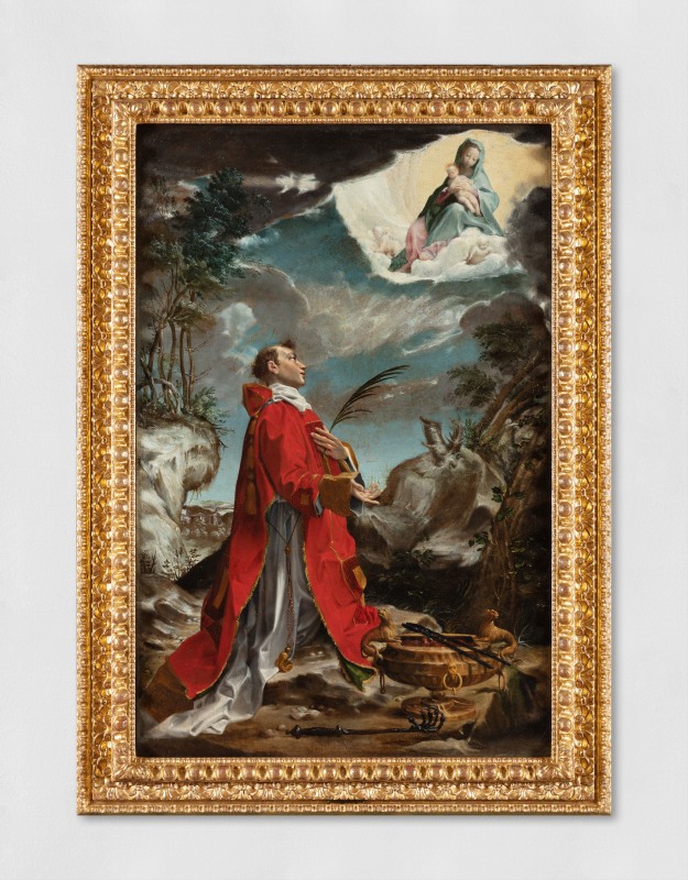 Ludovico Carracci, La visione di San Vincenzo, 1582 - 1586